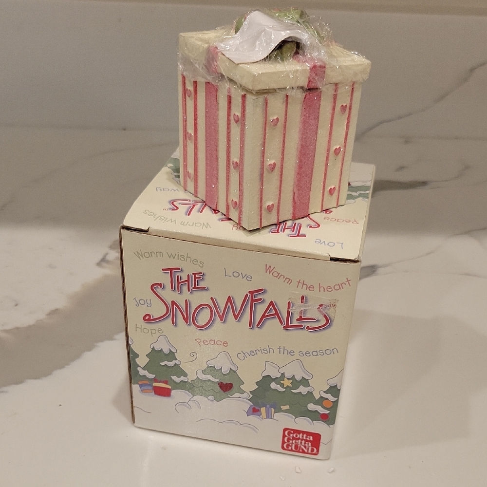 The Snowfalls Decorative Box New In Box